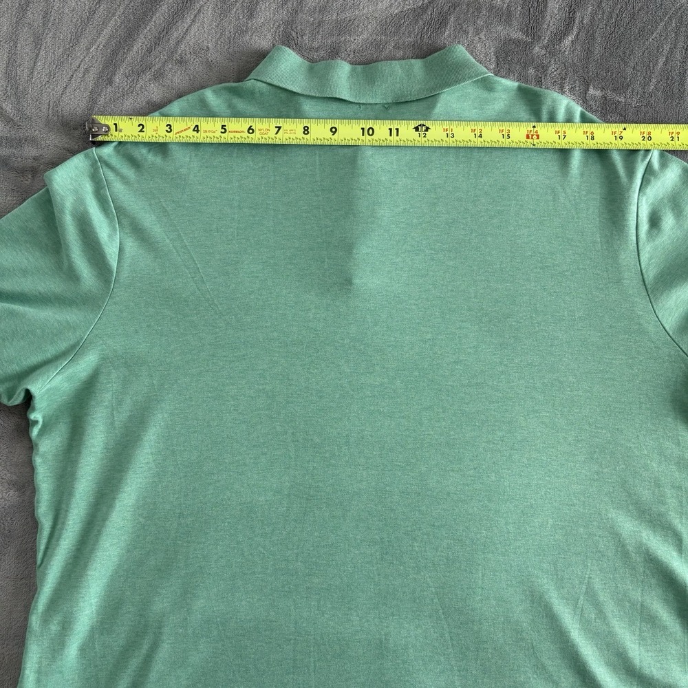 RALPH LAUREN‎ Polo Golf Green Cotton Short Sleeve Men's Polo Shirt - Size XL - Picture 9 of 9